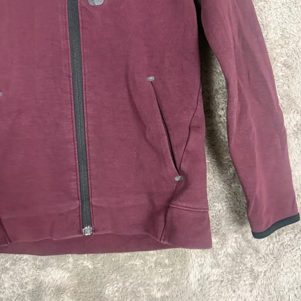 Old Navy Active Dynamic Fleece Zip Up Hoodie Sweatshirt Jacket Boys S 6 7